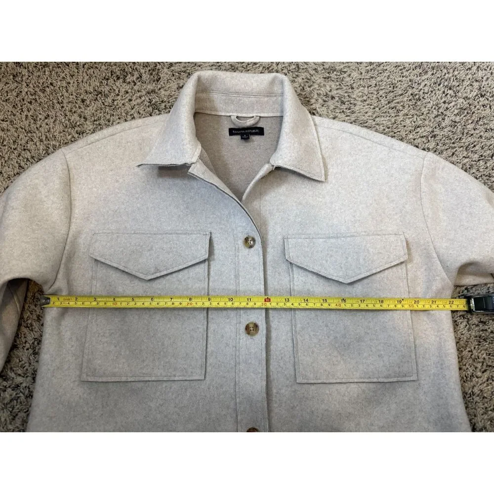 🏷️ Banana Republic Utility Shirt Jacket‎ (Shacket) - Men’s Small